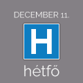 2017. december 11., hétfő