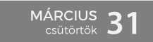 március 31., csütörtök