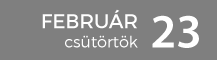 2023. február 23., csütörtök