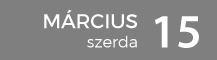 2023. március 15., szerda