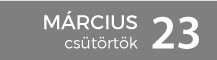 március 23., csütörtök