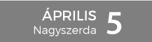 2023. április 5., Nagyszerda