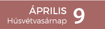 2023. április 9., Húsvétvasárnap